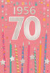 Picture of BORN IN 1956 70TH BIRTHDAY CARD
